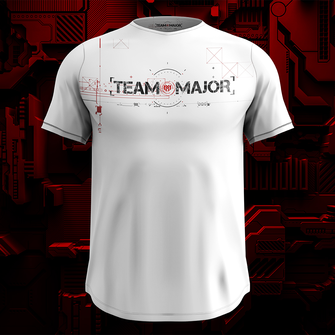 TEAM MAJOR – Type Logo Plain Shirt (White) – Thumbnail (1080×1080)